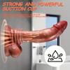 Realistic Silicone Dildo with Strong Suction Cup, Thick Long Penis for Men & Women, Anal Plug, BDSM & SM Adult Sex Toys, Couples Pleasure Toy