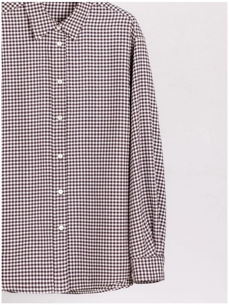 2025 New Women's Korean-Style Plaid Brushed Shirt - Loose Fit