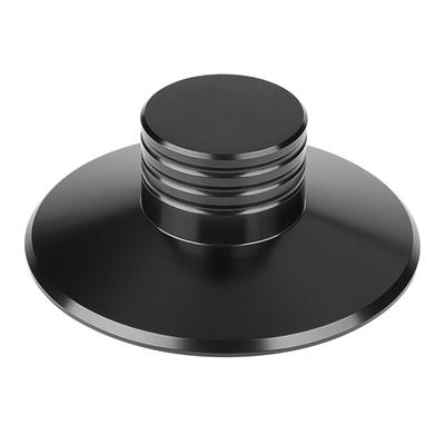 NEW Black Record Weight Clamp LP Vinyl Turntables Metal Disc Stabilizer  Black