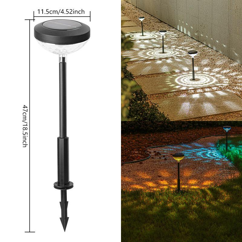 Waterproof Solar Courtyard Lawn Light for Outdoor Garden Decoration