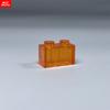 Non-Toxic 50Pcs/Lot Moc Bricks Brick 1X2 Transparent 3004 3065 35743 City House Model Educational Building Blocks Toys Kids Gifts