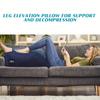 Wedge Pillow For Sleeping,Inflatable Leg Elevation Pillow For Circulation, Leg Back Relief,Leg Support Pillow,Leg Wedge Pillows