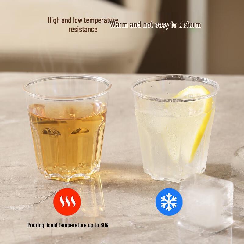 Meichu Einweg-Trinkbecher aus Kunststoff