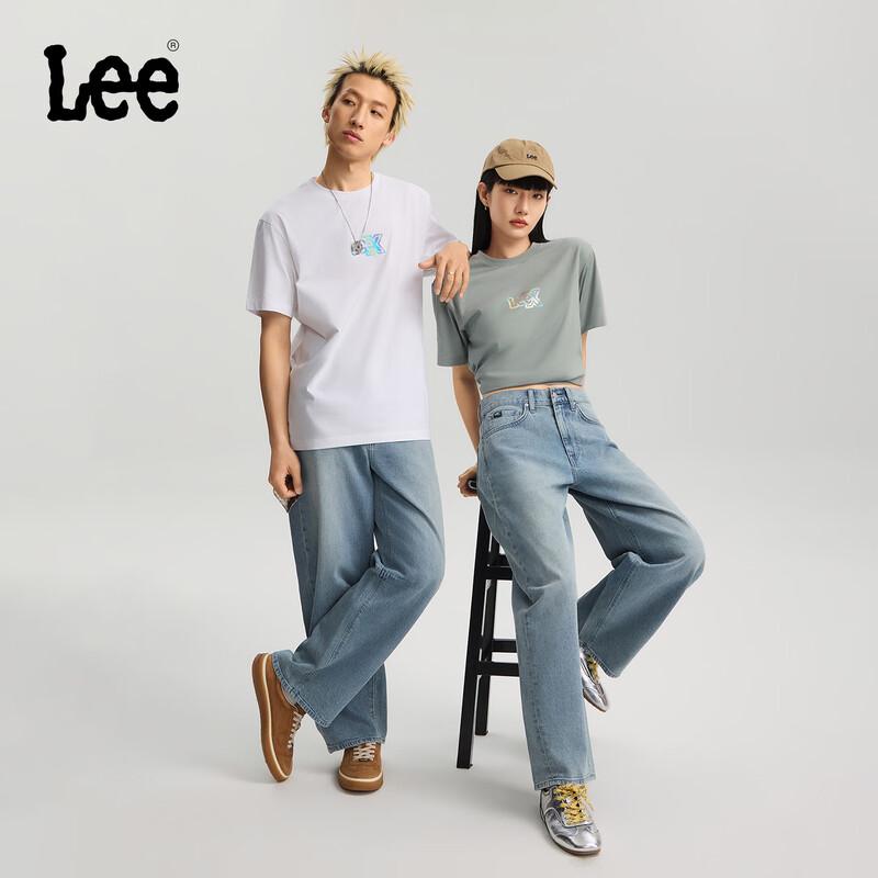 Lee Unisex Loose Barrel Curved Denim Jeans S