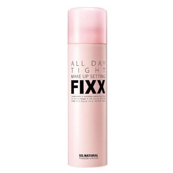 SO NATURAL Makeup Fixer (Japan Authorized Distributor) FIXX Keep Mist Spray (Normal Type) 120ml SONATURAL POWDER4ROOM ALL DAY TIGHT MAKE UP SETTING