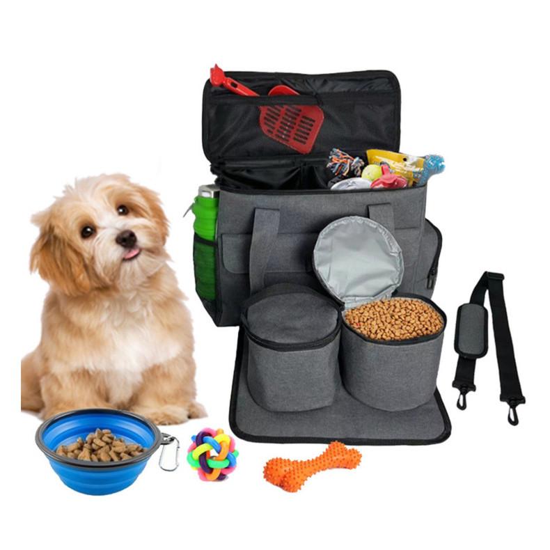 

Large Capacity Cat and Dog Snack Bag, Pet Storage Bag When Going Out чорний