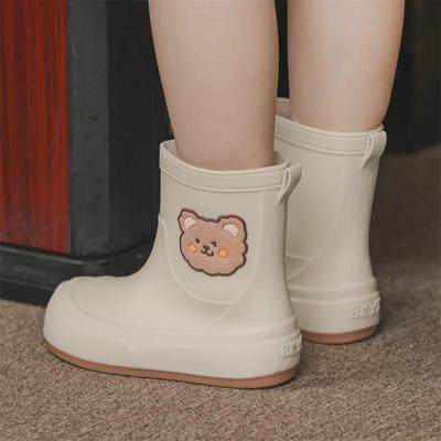 Kids' Non-Slip Waterproof Rain Boots - Lightweight Rubber for Boys & Girls