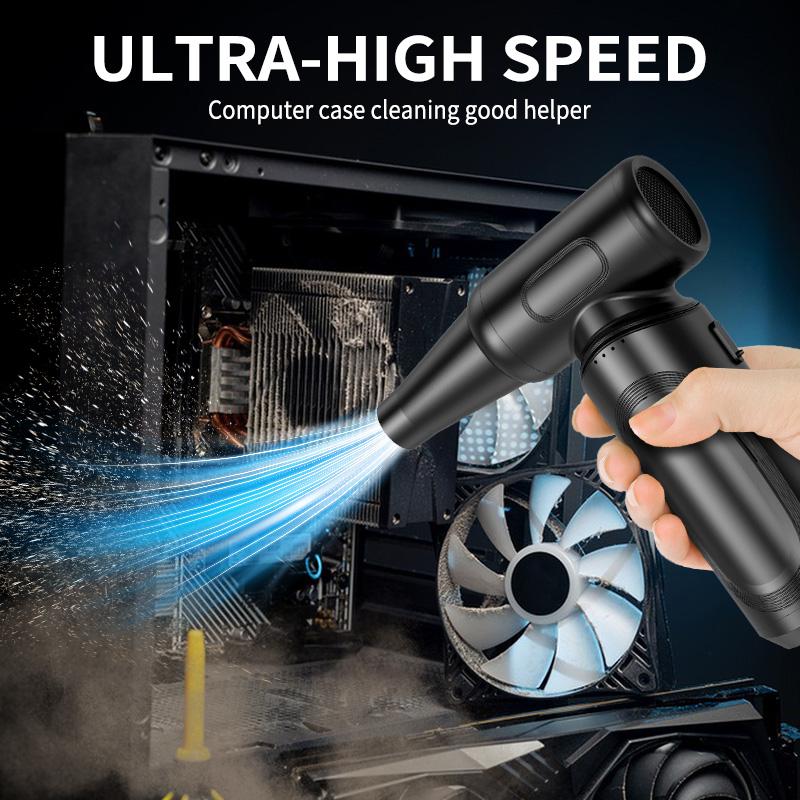 2026 New Portable Dust Blower, with A 6000 MAh Battery Providing Strong Airflow, Suitable for Cleaning Dust From Computers and Keyboards