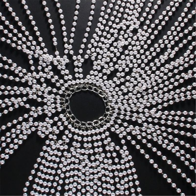 Perlen Quasten Kopfschmuck Stilvoller Kopfschmuck für modische Frauen Elegante Kopfkette Kappen Accessoire Haarschmuck