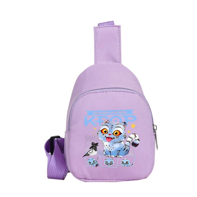 Animation Cartoon Peripheral Printing High Value Portable Shoulder Bag Leisure Children Fanny Pack
