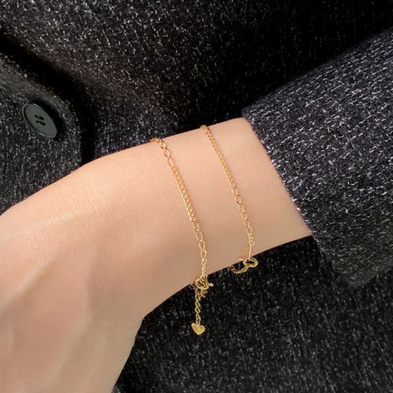 MAYBETOI 14k Rachel Kettchenarmband