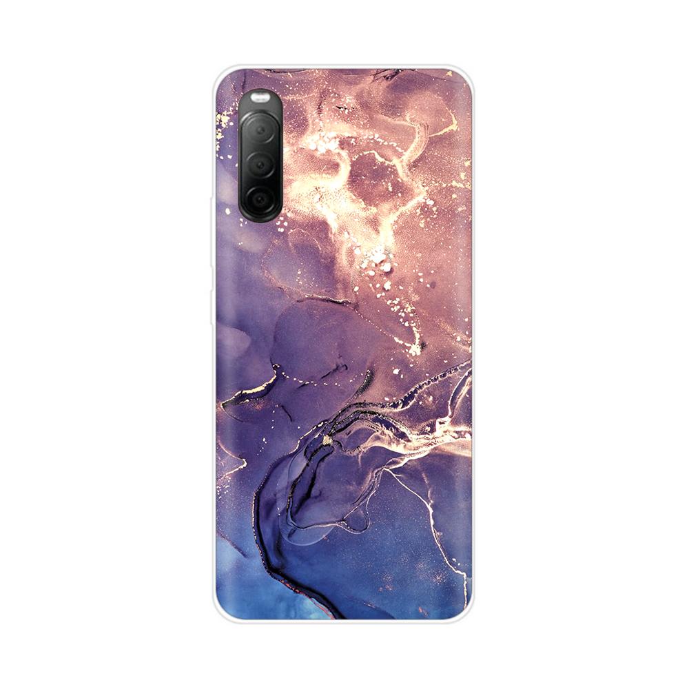 For SONY Xperia 10 iii 10 II Cases 10iii Soft TPU Silicone Bumper Phone Cases For Sony Xperia 10 II 10 III Cases Cover Fundas