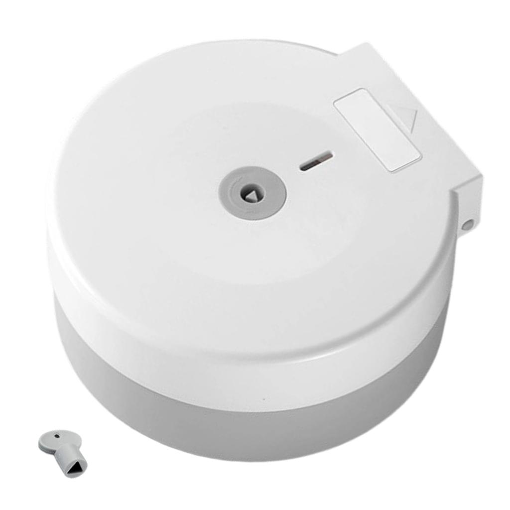 Space Saving Wall Mounted Toilet Paper Holder Large Toilet Roll Holder Dustproof Dispenser Commercial Bathroom Accessory