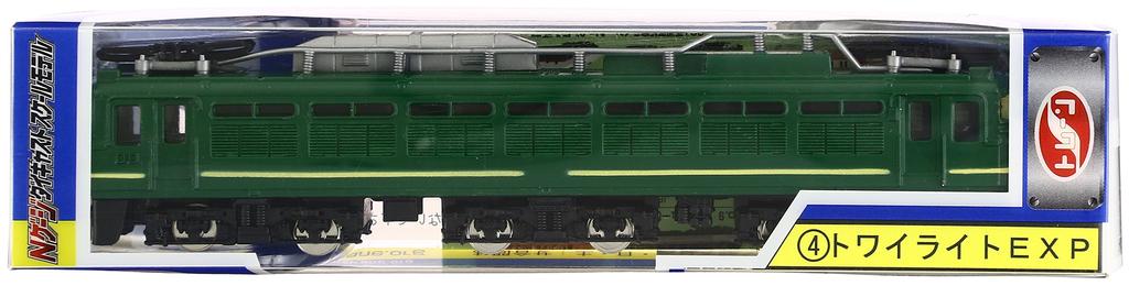 TRANE [NEW] TRAIN N Gauge Die-cast Scale Model No.4 Twilight Express
