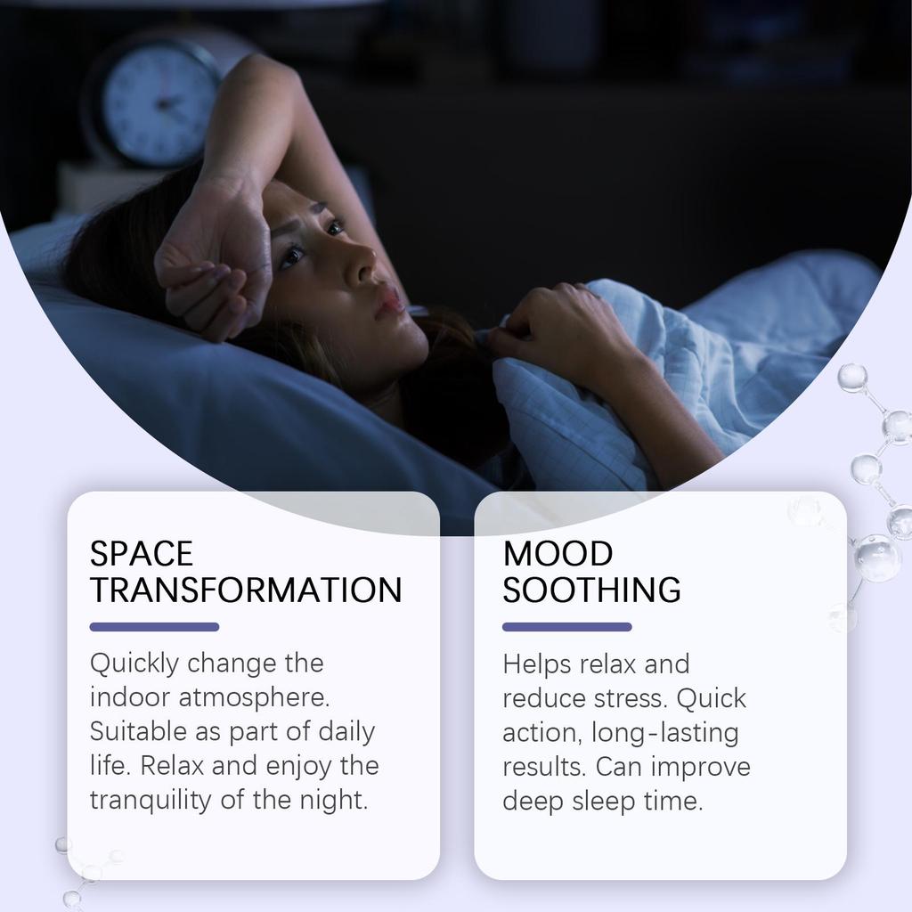 XIMONTH Lavender Sleep Mist Night Tranquility Gentle Pampering Sleep Body Care Pillow Spray