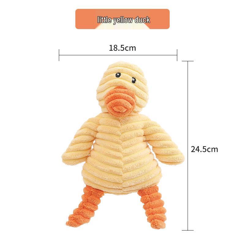 Dog Sound Toy: Bite-Resistant Molar Relief for Puppies & Large Breeds
