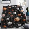 Ball Games Print Flannel Blanket, High Quality Comfortable for All Seasons, Home Decor, Warmth and Comfort, Perfect for Christmas Gifts