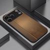 Cool Brown Metallic Perforated phone case Glass fashion phone cases fundas Phone Case for iPhone 17 16 15 14 13 12pm Pro Plus