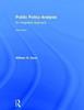 The Public Policy Analysis : An Integrated Approach Book
