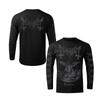 Hot Selling Black Metal MAYHEM Band Street Rock American Retro 3D Printed T-shirt Men's Long Sleeved Harajuku Top Men's Clothing