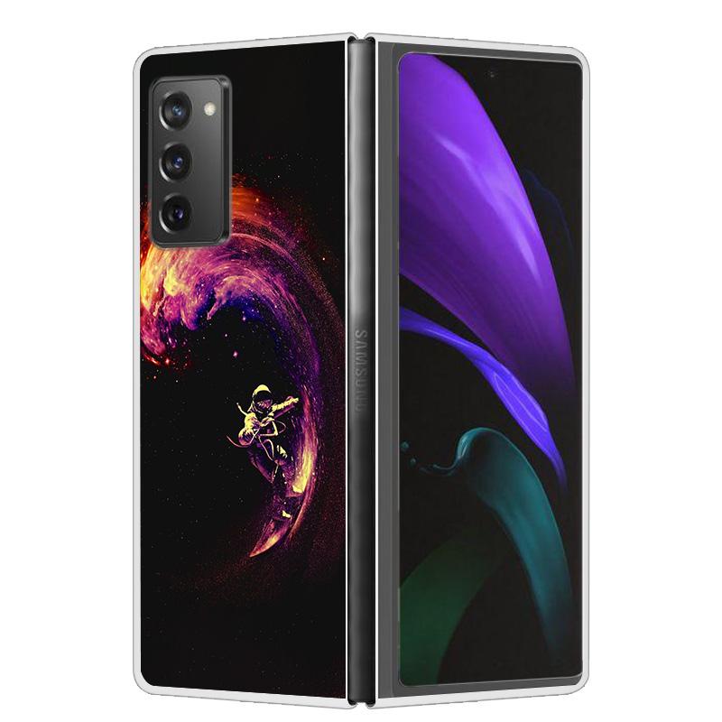 For Samsung Galaxy Z Fold2 Fold4 Fold5 Case Shockproof Hard Plastic PC Back Cover For Samsung Galaxy Z Fold 3 5 4 5G Phone Cases