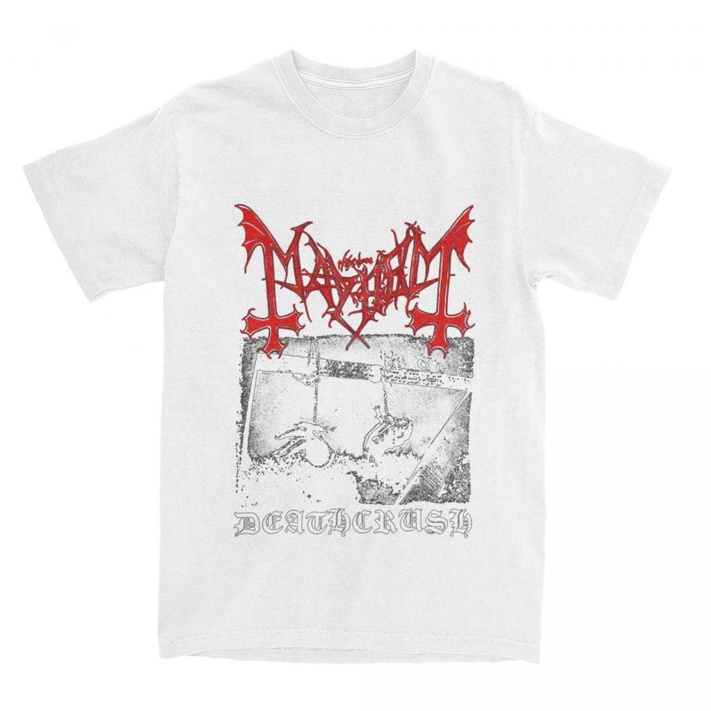 Men Women T Shirt Mayhem Deathcrush Euronymous Dead Varg  Short SleeveCotton T Shirts O Neck Large Size T Shirt
