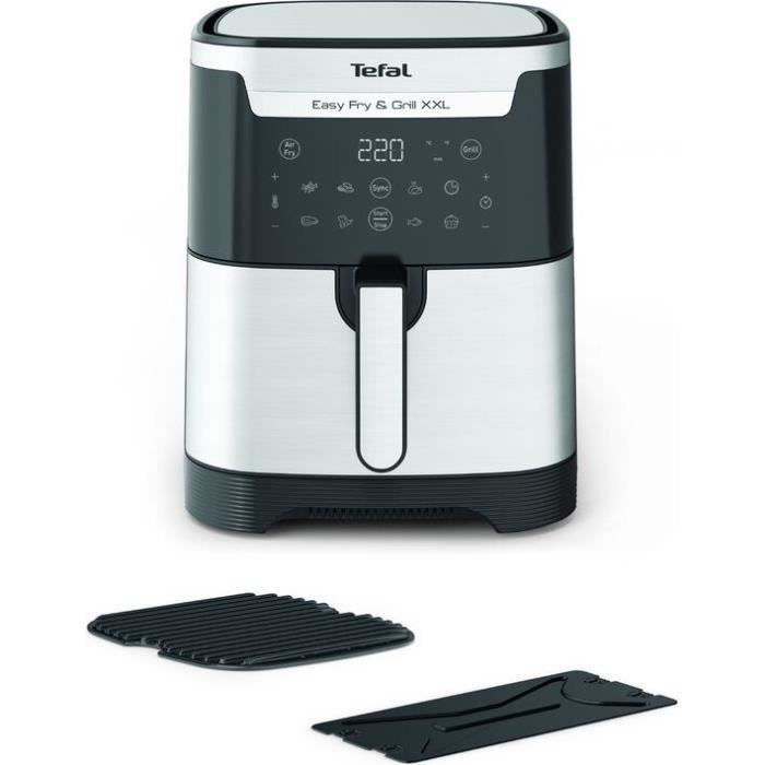 Friteuse - Tefal - EY801D - Noir - Température variable - Compacte