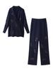 Women's 2024 Summer Sequin Silk Satin Lapel Suit Jacket - European & American Fashion, Casual & Loose.