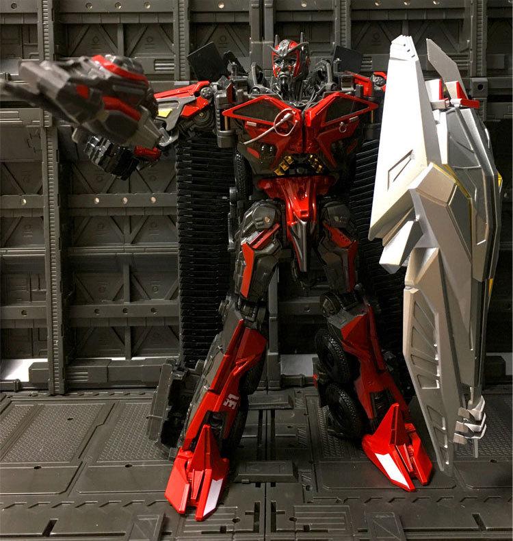 Baiwei Deformation Toy Yu Tian Di Fiery Hero Fire Truck Robot Model