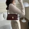 Trendy Street Style Women's Shoulder Bag Retro Small Square Bag For Everyday Use