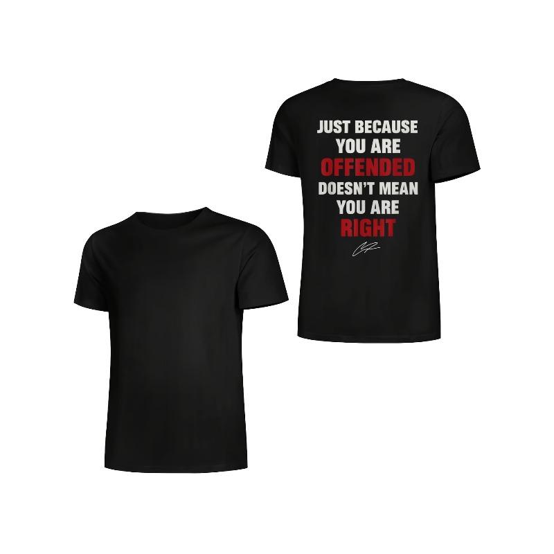 European Sizes Men'S Bold Statement T-Shirt - Streetwear Tee with Back Print, Round Neck Short Sleeve Casual Shirt
