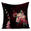 Decorative Throw Pillows Case Colorful 3D Plant Flowers Polyester Sofa Home Living Room Decoration Pillow Cushion Cover