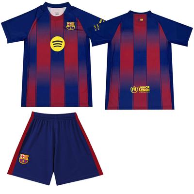 2025-26 Barcelona Home Jersey #9 Lewandowski #19 Yamal Football Jerseys
