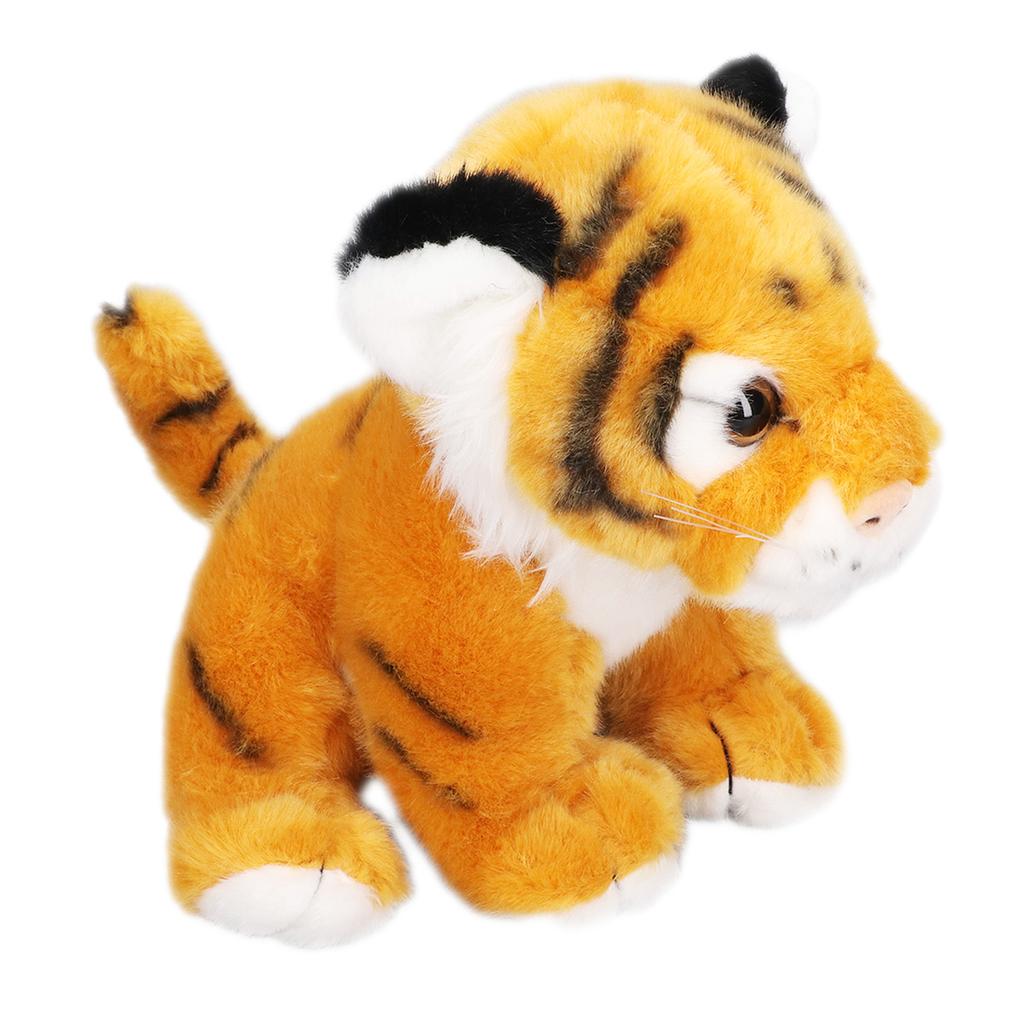 Tiger Plush Toy Children Soft Cute Funny Party Tiger Stuffed Toy Home Decoration Birthday GiftYellow