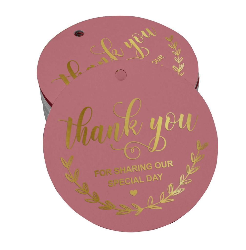 Inkdotpot Thank You For Sharing Our Special Day Bridal Shower-Baby Shower-Retirement-Wedding-Birthday Bottle Tag