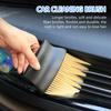 Dust Removal Brush Auto Interior Dust Brush Car Detailing Brush Air Conditioning Outlet Cleaning Brush for Car Maintenance