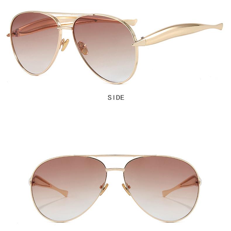 Lunettes de soleil pour femmes, lunettes de soleil rétro en métal pour hommes.