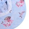 Flower Sunshade Shawl Cap Wide-Brimmed Neck Protection Hat Peaked Cap Picking Tea Hat  Travel