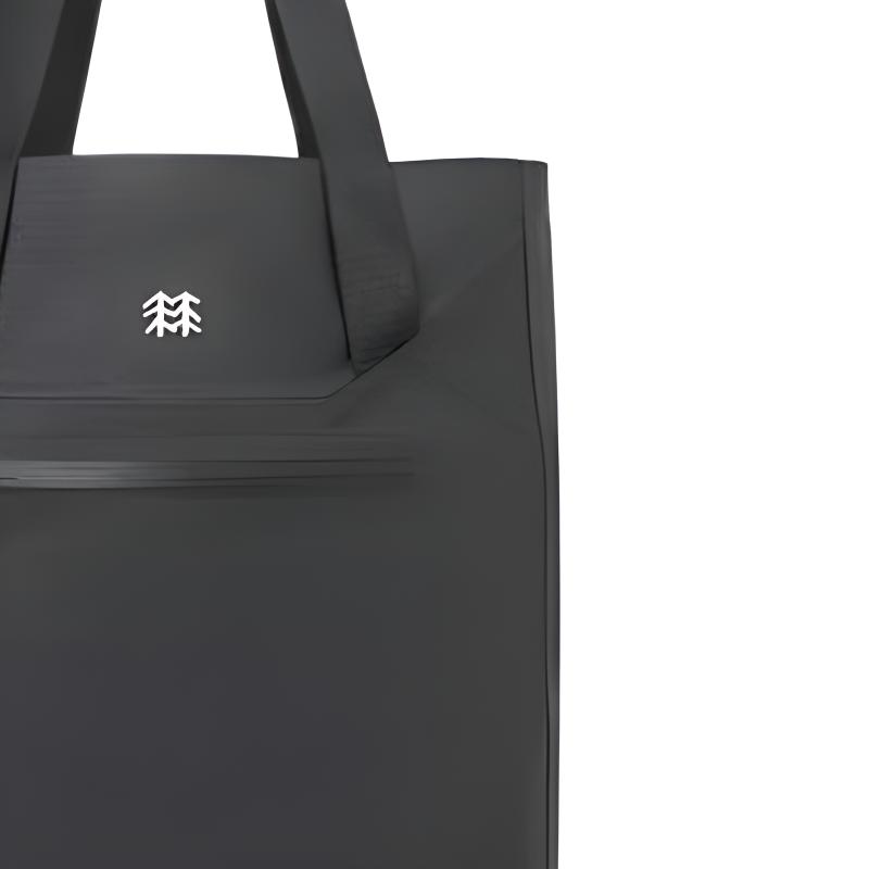 New KOLON SPORT Fabric Tote Bag, Shopping Bag, Shoulder Bag Unisex Black LUSU5AT804-BK