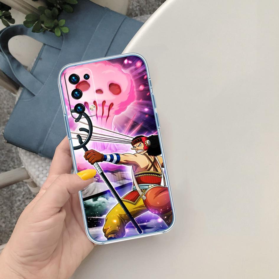 One Piece Art Transparent Phone Case for Motorola Moto G40 G04 G05 One Ace Action  Fusion + Plus Hyper Macro Vision Zoom