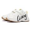 LiNing Comfortable Shock Absorbing Non-Slip Durable Low-Top Running Shoes Kids Sneaker Off-White YKFS102-1