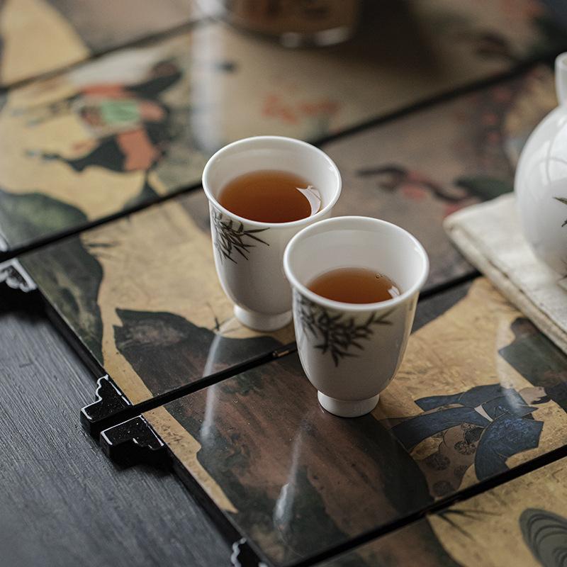 Antiker Faltschirm Kreative Schreibtischornamente Neuer Chinesischer Stil Büro Veranda Wohnzimmer Heimdekoration Geschenk für Freunde