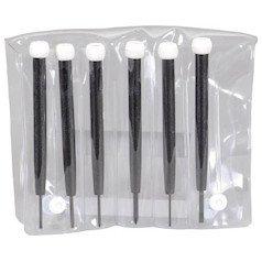 

Набор из 6 прецизионных отверток TRUSCO с пластиковой ручкой TSD6SET