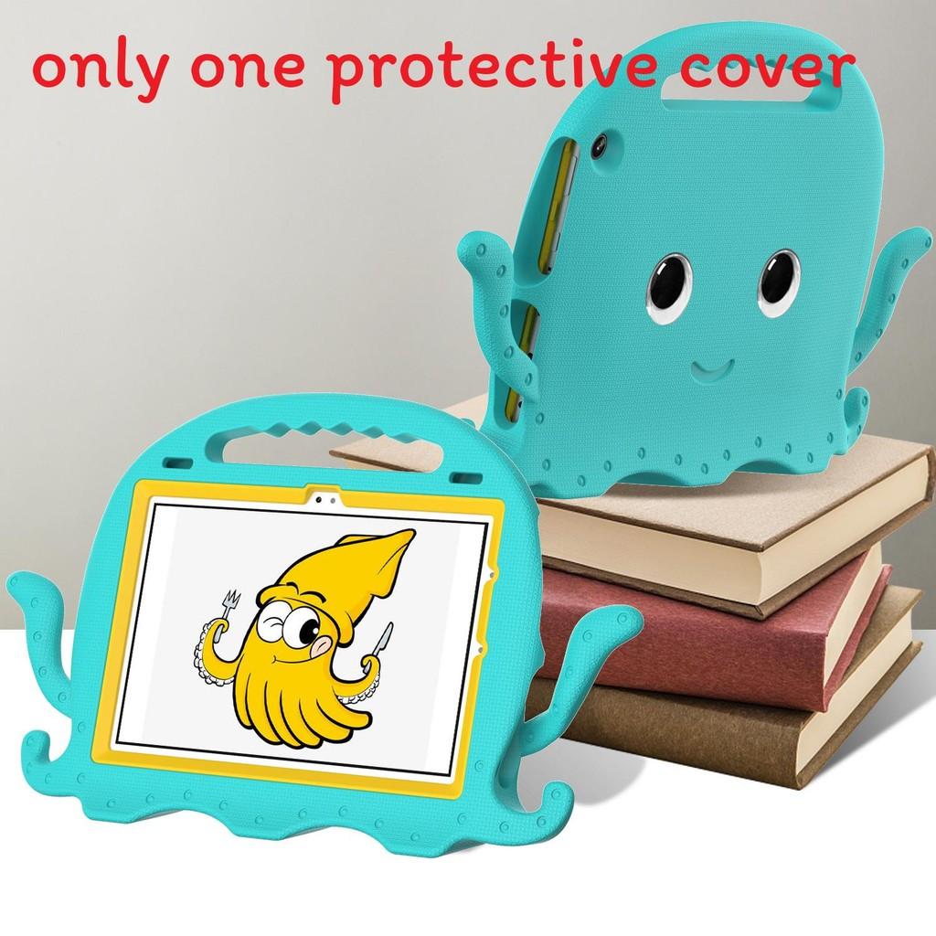 Fire For Kindle Hd10 2021 Cartoon Octopus Tablet Anti Drop Case Daily Life Use