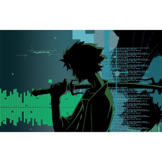 Japanese Sunset Samurai Posters and Prints Abstract Wall Art Picture Bushido Canvas Painting for Living Room Home Artwork Decor No Frame