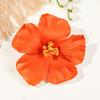 Fashion Bohemian Hibiscus Hair Clip for Women Hawaiian Flower Hairclip Girls Side Bangs Clip Beach Resort Egg Flower Hairpin