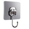 Durable Adhesive Stainless Steel Wall Hook for Heavy Duty Kitchen Use