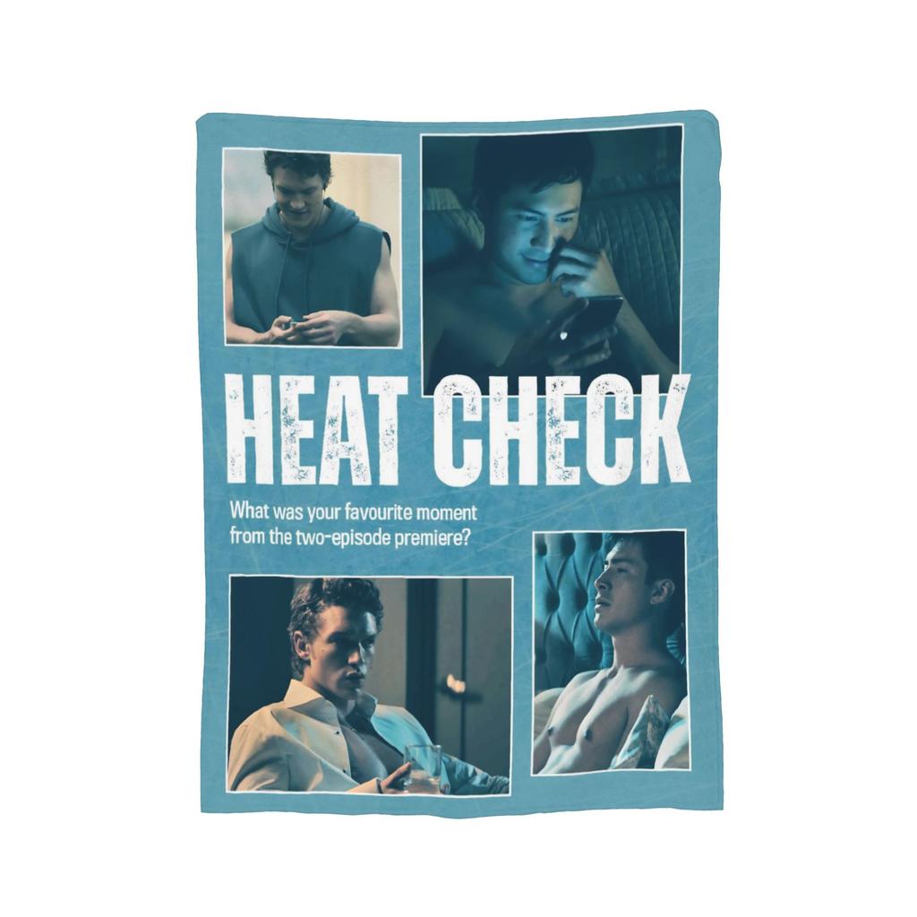 Heated Rivalry Best Ever Decke Flanell Lustig Atmungsaktiv Überwurfdecken für Bettwäsche Wohnzimmer Herbst/Winter,
