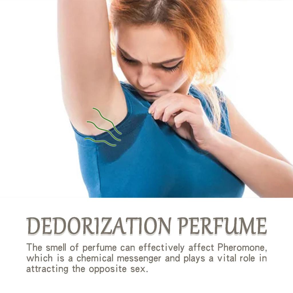 Ouhoe Refreshing Deodorant Roll-on Perfume For Underarm Odor Control With Natural Fragrance