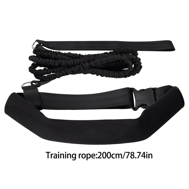 Swimming Harness Swim Tether Stationary Swimming Buoy Webbing Lifebuoy Strap Waist Belt Swimming Training Belt